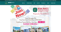Desktop Screenshot of binabakti-bdg.sch.id